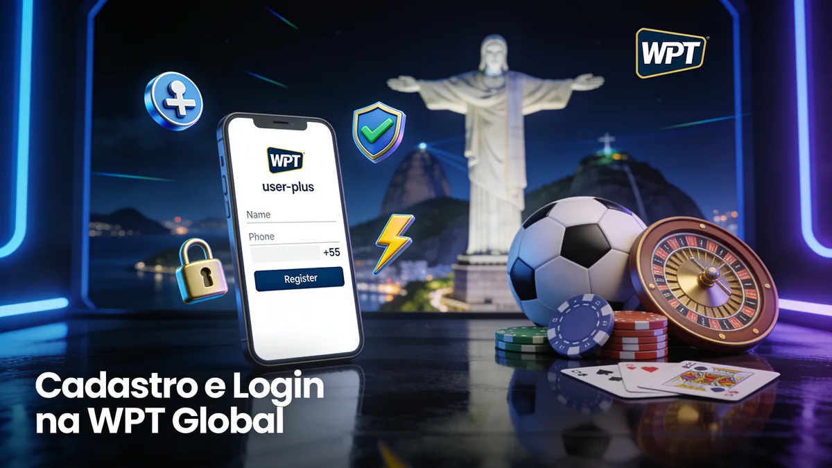 Cadastro e Login na WPT Global: guia de wpt para jogadores no Brasil